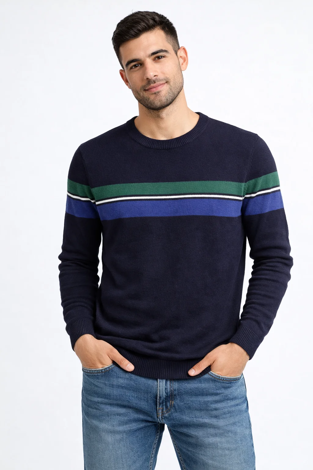 Jersey azul marino Primark (Talla S)
