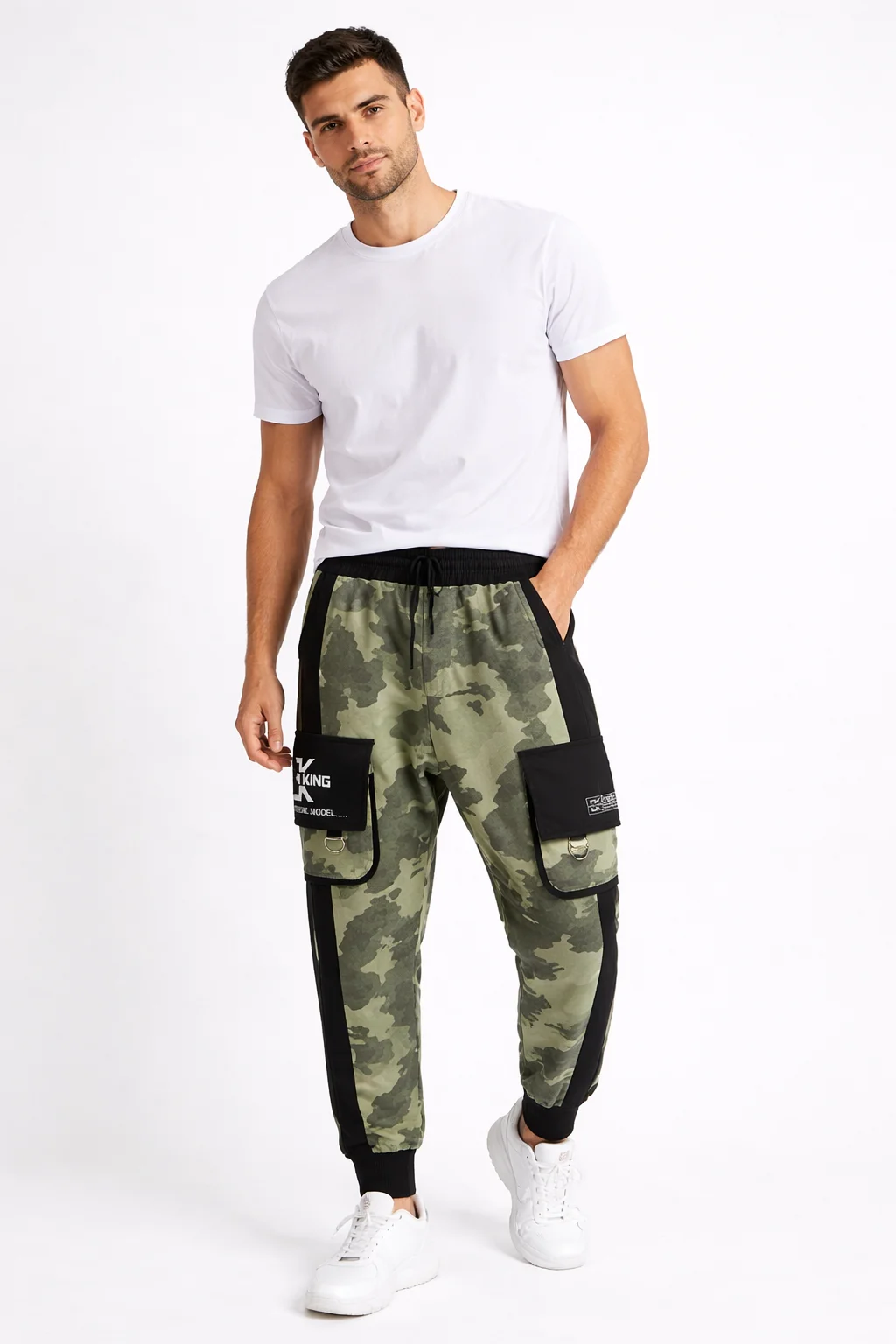 Pantalón cargo camuflaje urbano unisex