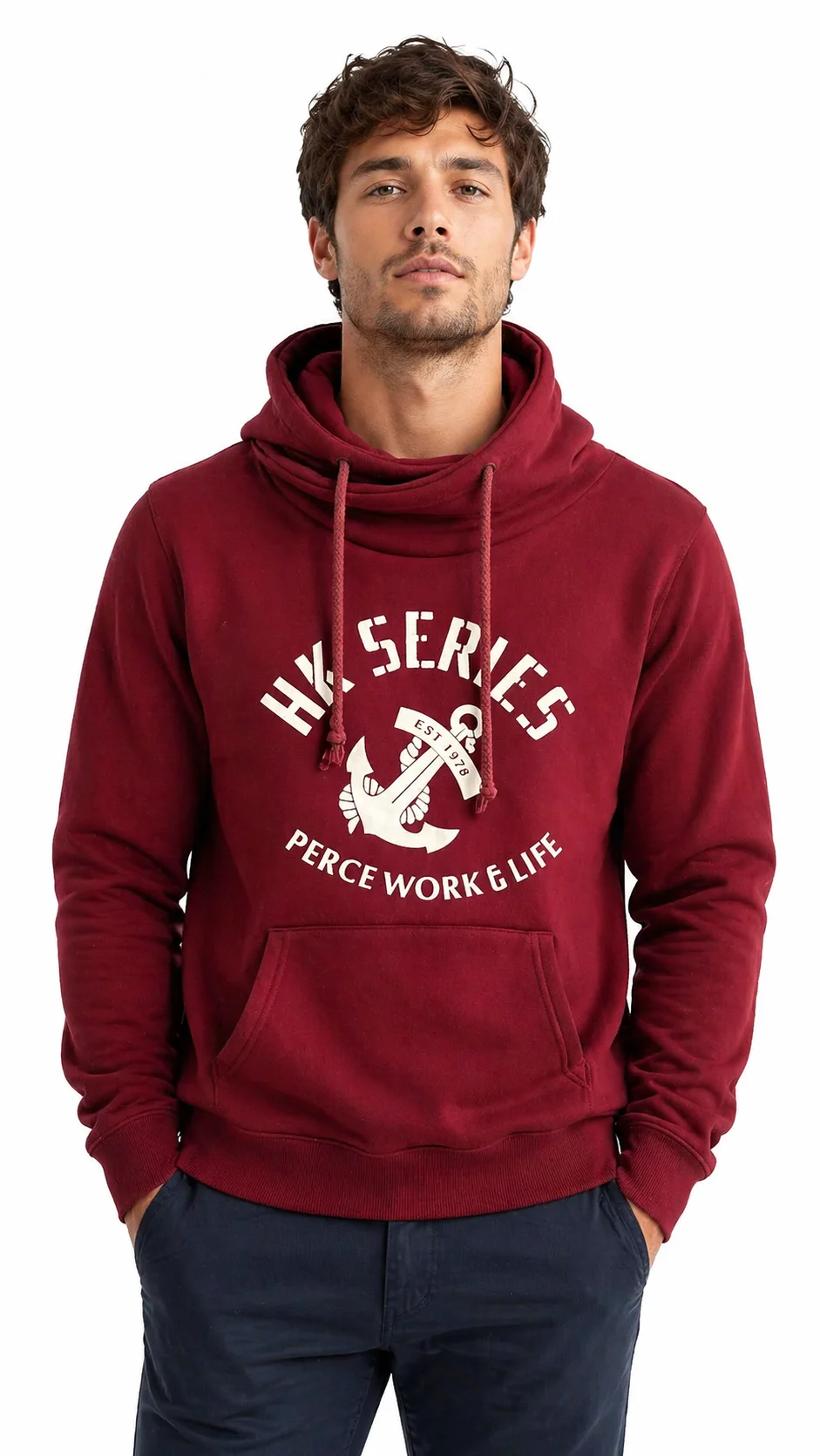 Sudadera roja