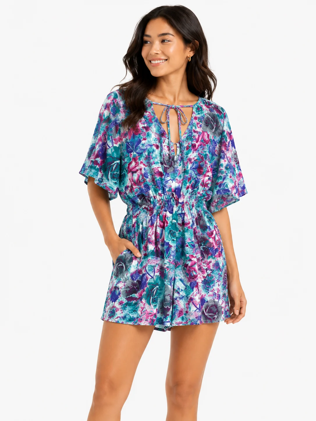 Blusa estampada floral