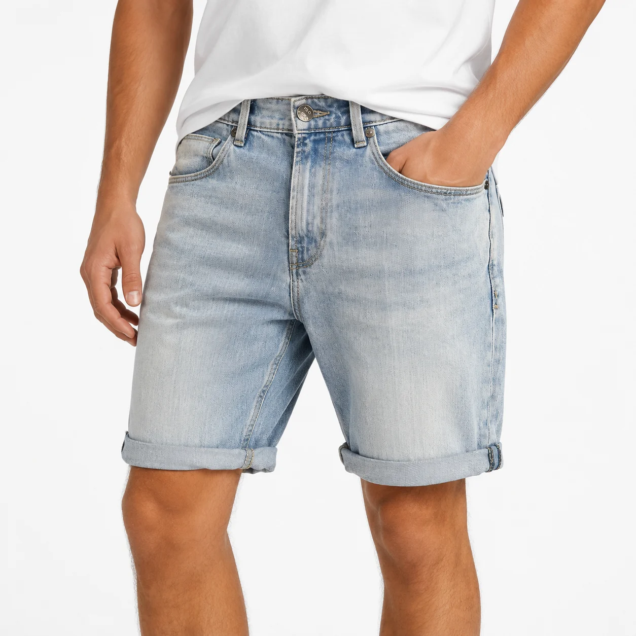 Shorts vaqueros azul claro – Pull&Bear