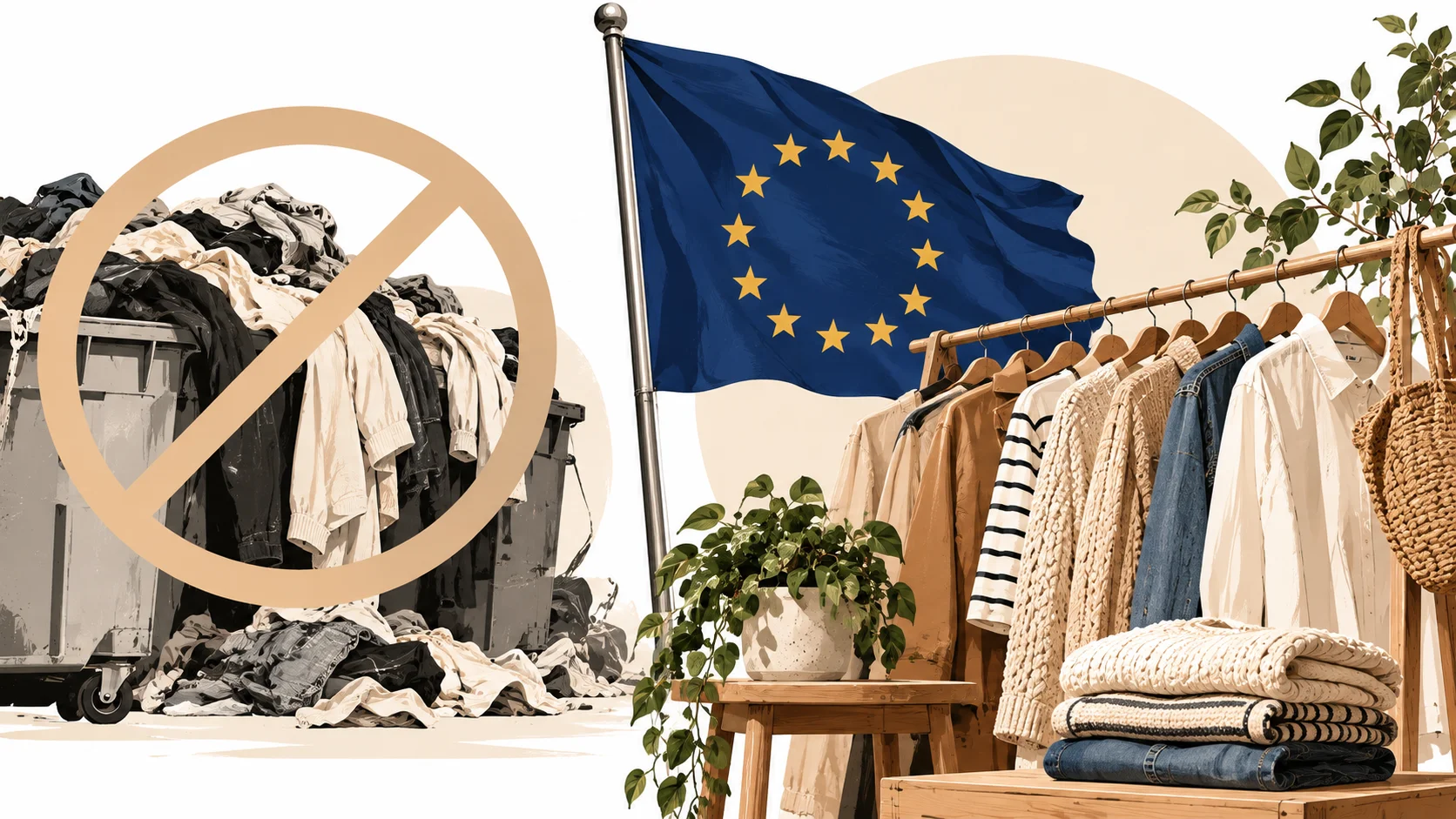 La UE prohíbe destruir la ropa sin vender: qué cambia este julio