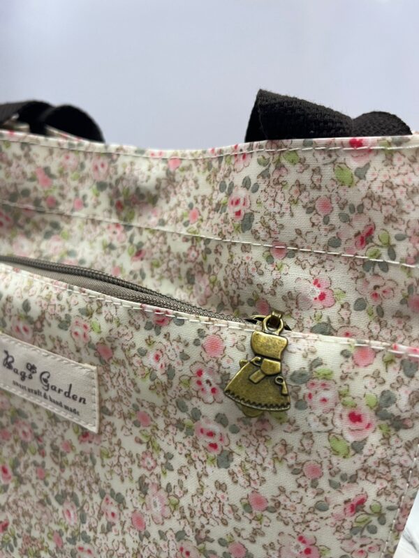 Tote Bag Floral Rosa (Bag’s Garden) - Imagen 2