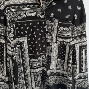 Camisa estampado pañuelo Bershka