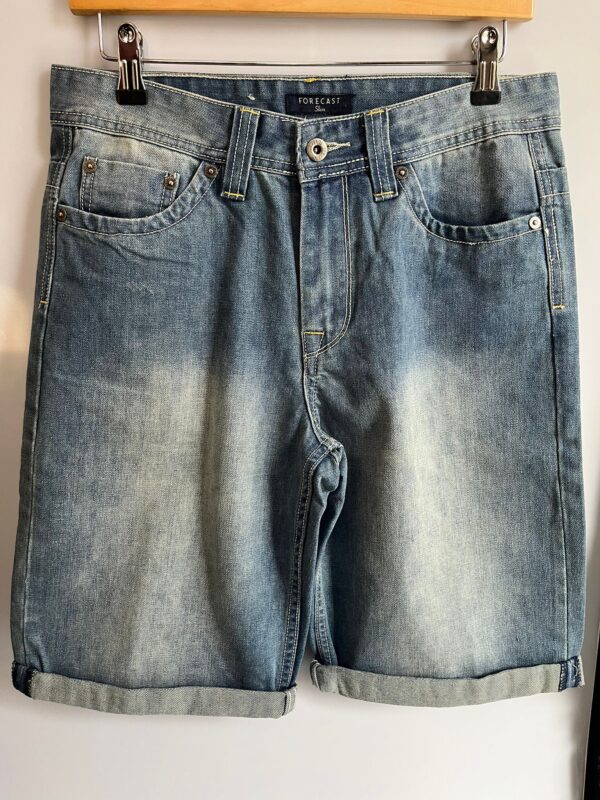 Bermudas vaqueras slim fit de segunda mano