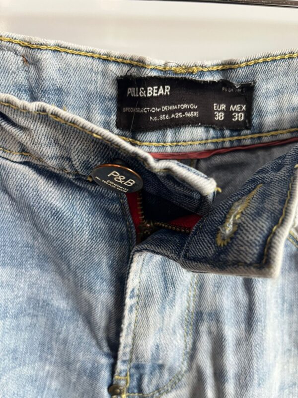Shorts vaqueros azul claro – Pull&Bear - Imagen 3