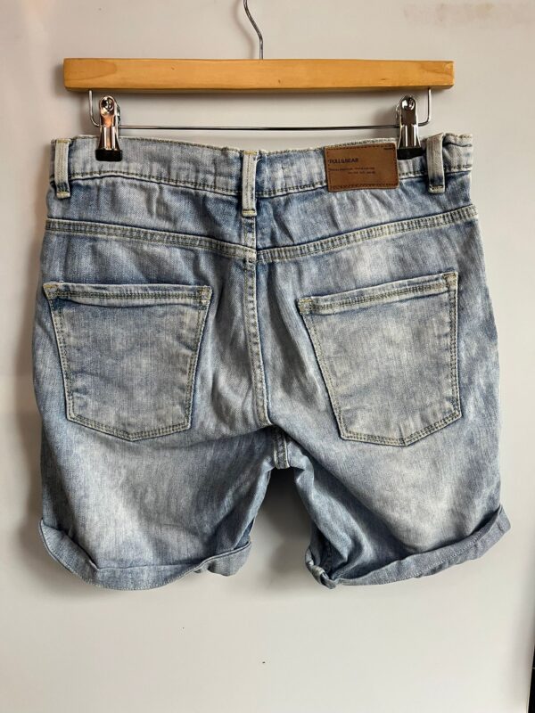 Shorts vaqueros azul claro – Pull&Bear - Imagen 2