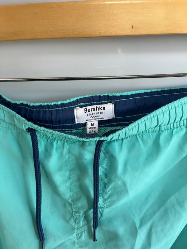 Bañador turquesa Bershka Beachwear - Imagen 3