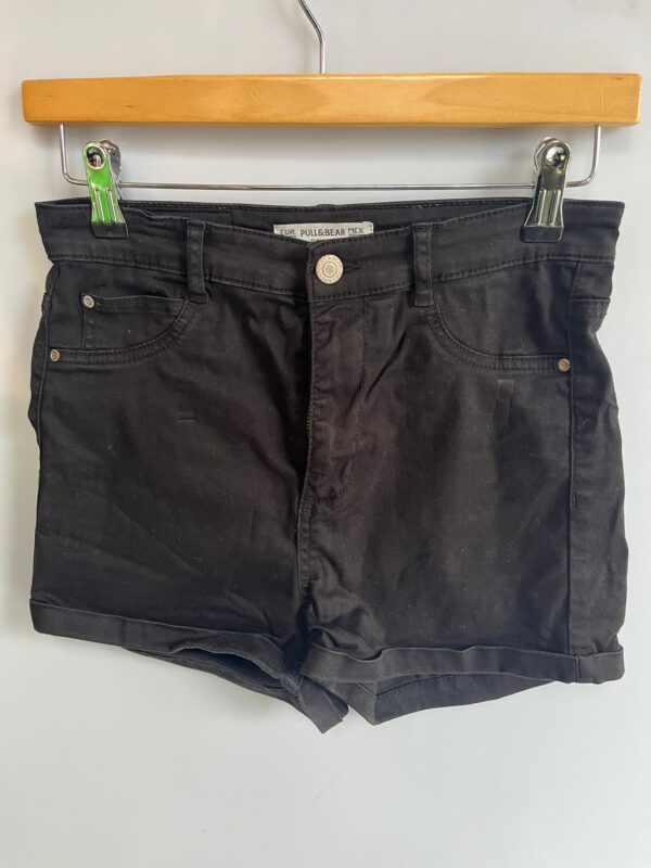 Short negro de segunda mano Pull&Bear