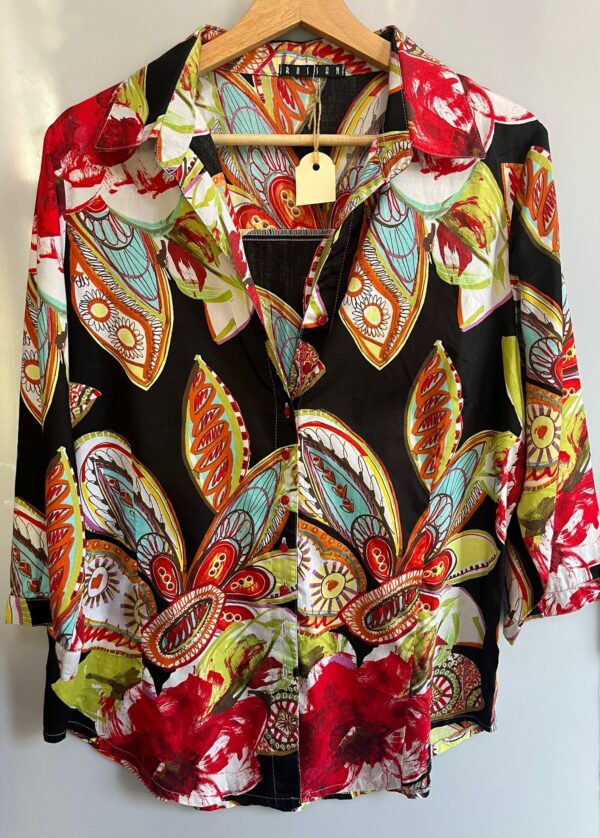 Camisa de flores boho - Segunda mano