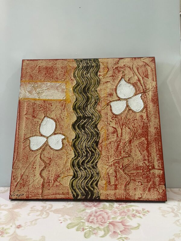 Set de 2 cuadros decorativos artesanales - Imagen 3