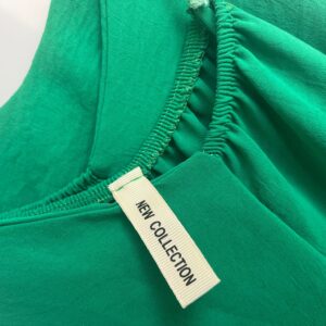 Vestido verde tirantes finos largo