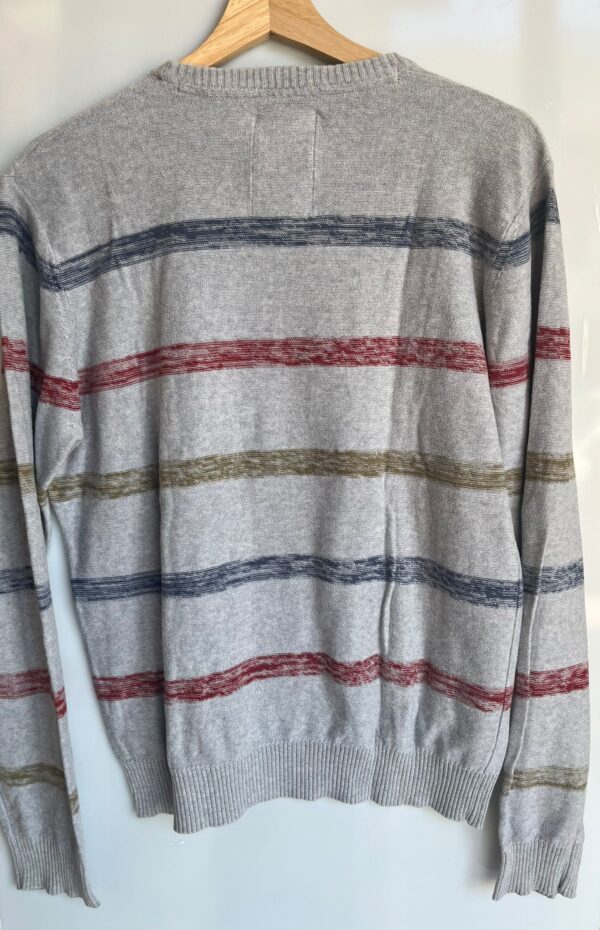 Jersey Springfield gris de rayas (Talla S) - Imagen 2