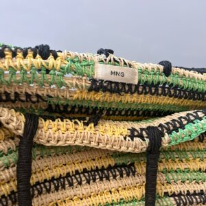 Set de bolsos MANGO de rafia Segunda Mano