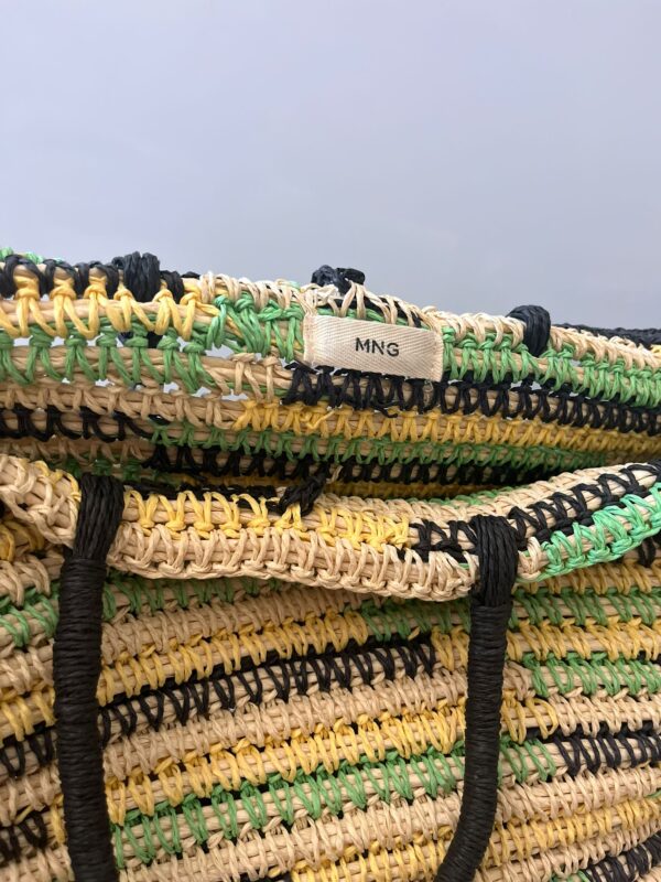 Set de bolsos MANGO de rafia Segunda Mano