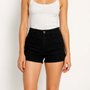 Short negro básico Bershka - Segunda mano