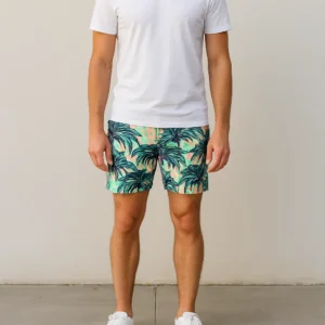 Bañador tropical con estampado (Decathlon)