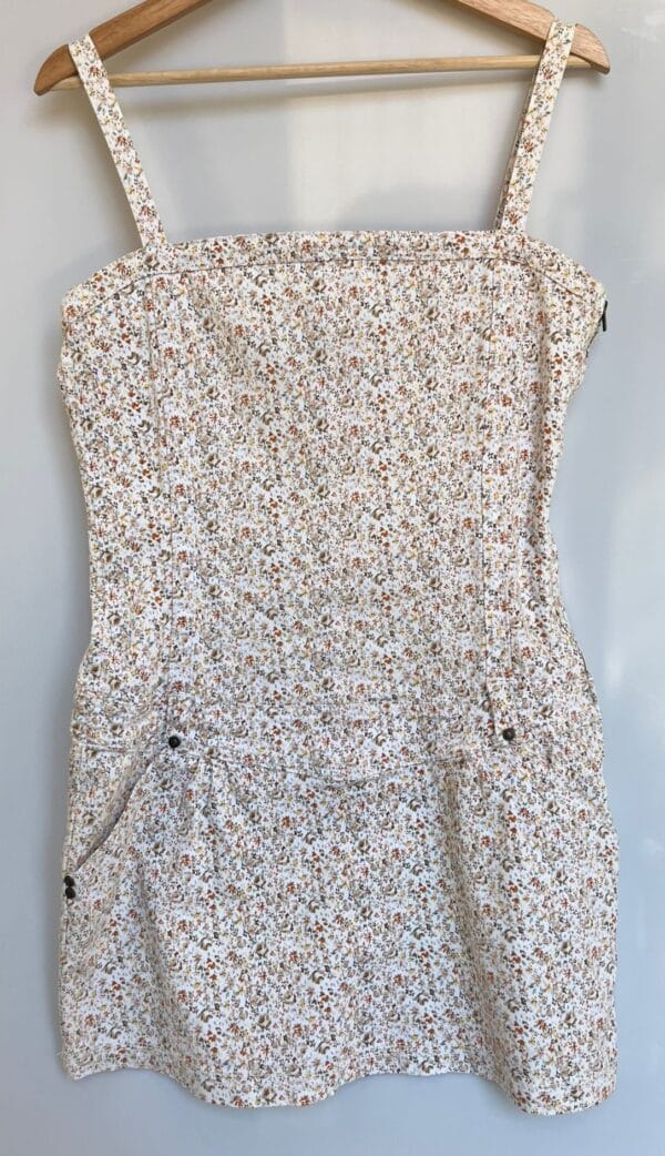 Vestido con tirantes estampado floral mini - Imagen 2