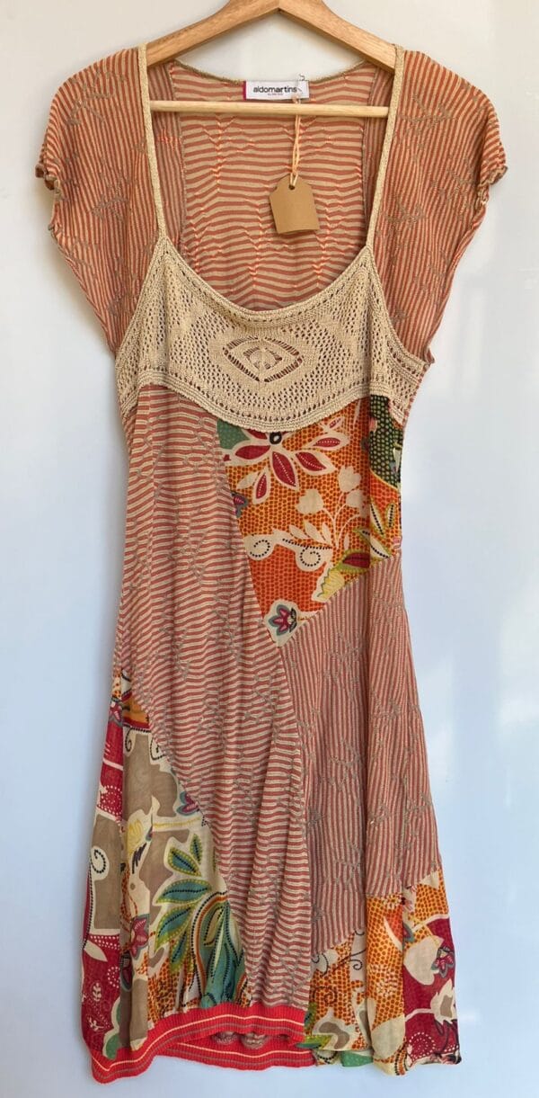 Vestido Aldo Martins estampado multicolor - Imagen 2