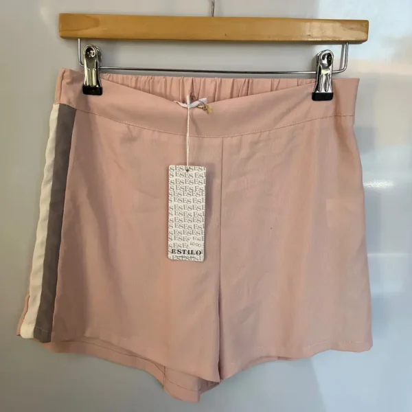 Shorts deportivos rosa palo Segunda mano - Imagen 2